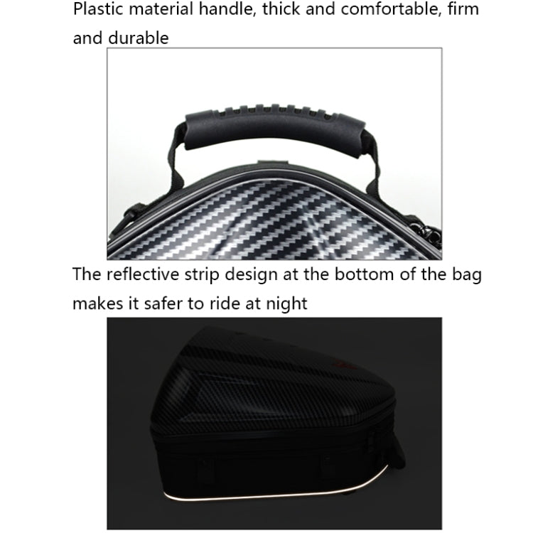 MOTOCENTRIC 11-MC-0113 Outdoor Riding Motorcycle Rear Seat Bag(Blue) - free shipping - PMC TechLife - Order now!