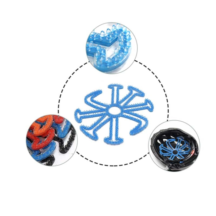 Riding Silicone Helmet Inner Pad Anti-Pressure Hair Breathable Portable Helmet Pad(Red) - Protective Helmet & Masks by PMC TechLife | Online Shopping South Africa | PMC TechLife | Buy Now Pay Later Mobicred