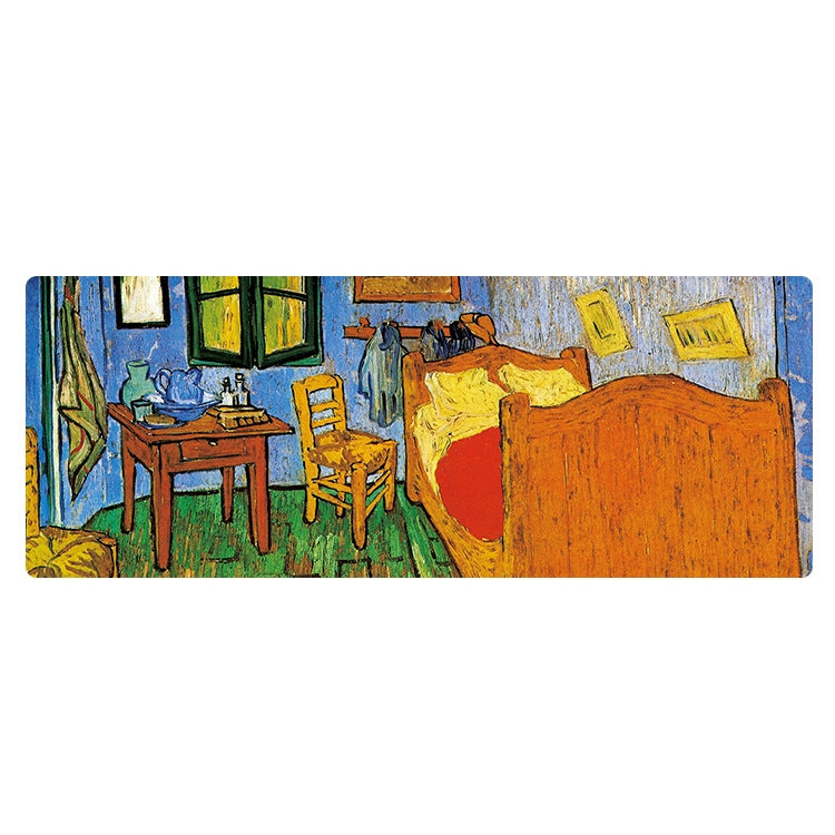 400x900x4mm Locked Am002 Large Oil Painting Desk Rubber Mouse Pad(Room) - Mouse Pads by PMC TechLife | Online Shopping South Africa | PMC TechLife | Buy Now Pay Later Mobicred