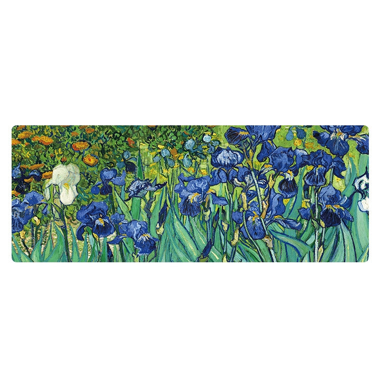 400x900x4mm Locked Am002 Large Oil Painting Desk Rubber Mouse Pad(Iris) - Mouse Pads by PMC TechLife | Online Shopping South Africa | PMC TechLife | Buy Now Pay Later Mobicred