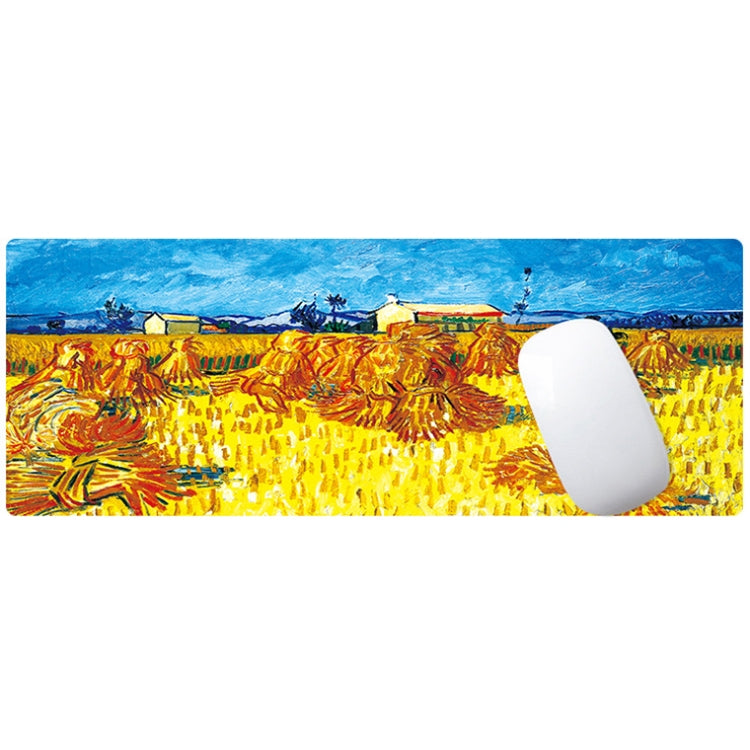 400x900x4mm Locked Am002 Large Oil Painting Desk Rubber Mouse Pad(Starry Sky) - Mouse Pads by PMC TechLife | Online Shopping South Africa | PMC TechLife | Buy Now Pay Later Mobicred