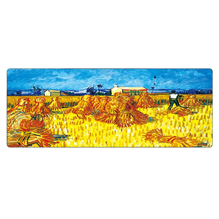 400x900x5mm Locked Am002 Large Oil Painting Desk Rubber Mouse Pad(Scarecrow) - free shipping - PMC Jewellery - Order now!