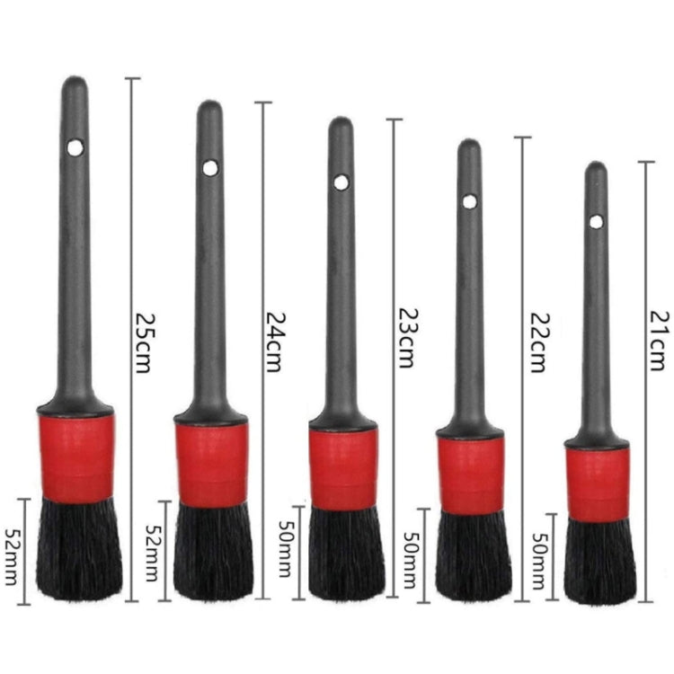 26 PCS / Set Car Beauty Car Wash Detail Brush Electric Drill Brush Outlet Brush(Red) - Car washing supplies by PMC TechLife | Online Shopping South Africa | PMC TechLife | Buy Now Pay Later Mobicred