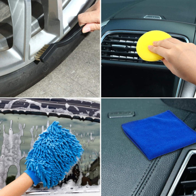 15 PCS / Set Car Cleaning Brush Wax Sponge Car Wash Tool Brush - Car washing supplies by PMC Jewellery | Online Shopping South Africa | PMC Jewellery | Buy Now Pay Later Mobicred