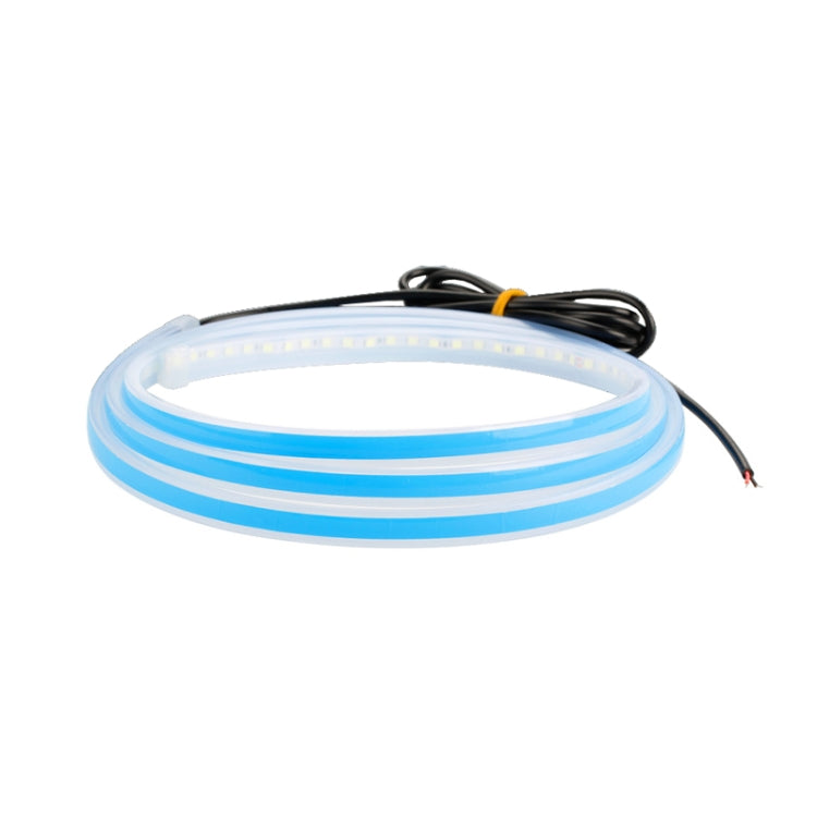 Car LED Streamer Decorative Hood Atmosphere Lights, Style: Monochrome Ice Blue Light(1.8m) - Decorative Lights by PMC TechLife | Online Shopping South Africa | PMC TechLife | Buy Now Pay Later Mobicred