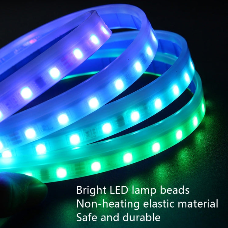 Car LED Streamer Decorative Hood Atmosphere Lights, Style: Monochrome Green Light(1.5m) - Decorative Lights by PMC TechLife | Online Shopping South Africa | PMC TechLife | Buy Now Pay Later Mobicred