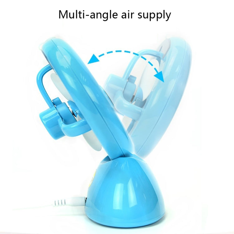 Mini USB Rechargeable Spray Fan Student Dormitory Office Desktop Mute Fan(Glossy White) - free shipping - PMC TechLife - Order now!