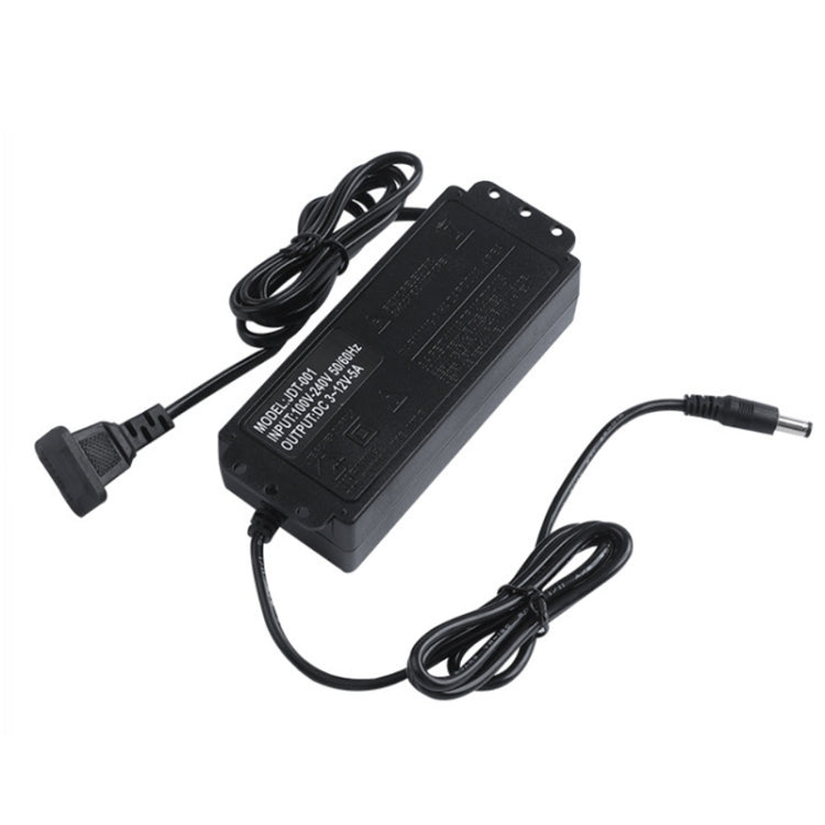 HuaZhenYuan 3-12V5A High Power Speed Regulation And Voltage Regulation Power Adapter With Monitor, Model: UK Plug - AC Adapers by HuaZhenYuan | Online Shopping South Africa | PMC TechLife | Buy Now Pay Later Mobicred