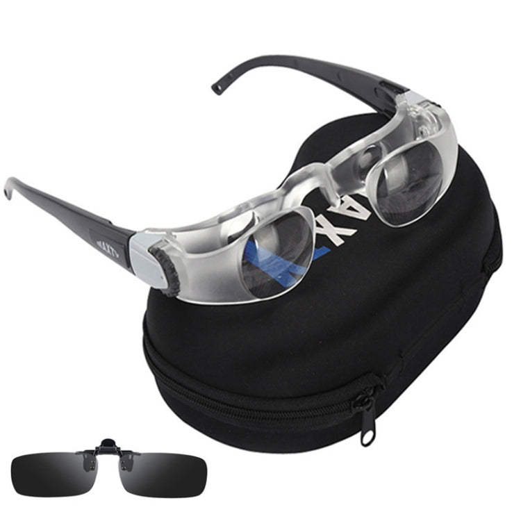 Fishing Telescope Adjustable Focus Telescope,Style: Myopia+ Gray Clip - Binoculars by PMC TechLife | Online Shopping South Africa | PMC TechLife | Buy Now Pay Later Mobicred