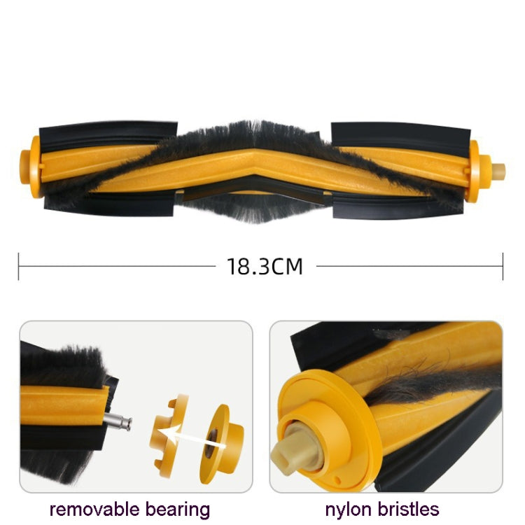 1pc Main Brush For ECOVACS OZMO 950 920 T5  DX55 DJ65 Vacuum Cleaner Accessories - For ECOVACS Accessories by PMc TechLife | Online Shopping South Africa | PMc TechLife | Buy Now Pay Later Mobicred