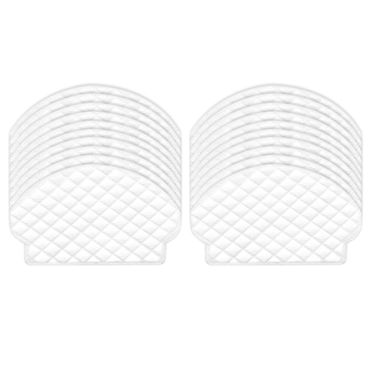 20pcs Disposable Wipes For ECOVACS OZMO 950 920 T5  DX55 DJ65 Vacuum Cleaner Accessories - For ECOVACS Accessories by PMC TechLife | Online Shopping South Africa | PMC TechLife | Buy Now Pay Later Mobicred