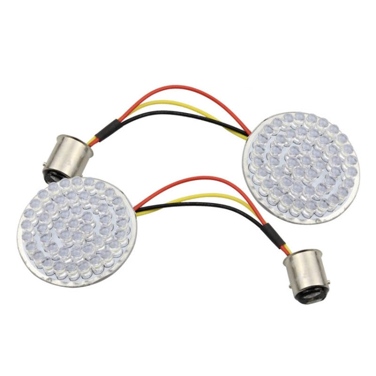 2 PCS Motorcycle LED Signal Steering Lamp For Dyna(Red Light 1156 Without Lampshade) - Signal Lights by PMC TechLife | Online Shopping South Africa | PMC TechLife | Buy Now Pay Later Mobicred