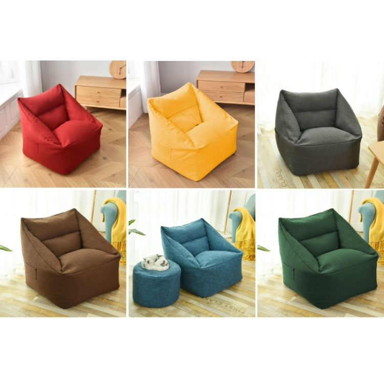 Loafers Sofa BagSkeletonless  Coat, Unfilled, Specification: Chair Cloth Cover(Brown) - Sofa Covers & Chair Covers by PMC TechLife | Online Shopping South Africa | PMC TechLife | Buy Now Pay Later Mobicred