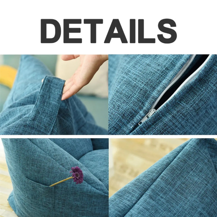 Loafers Sofa BagSkeletonless  Coat, Unfilled, Specification: Chair Cloth Cover(Brown) - Sofa Covers & Chair Covers by PMC TechLife | Online Shopping South Africa | PMC TechLife | Buy Now Pay Later Mobicred