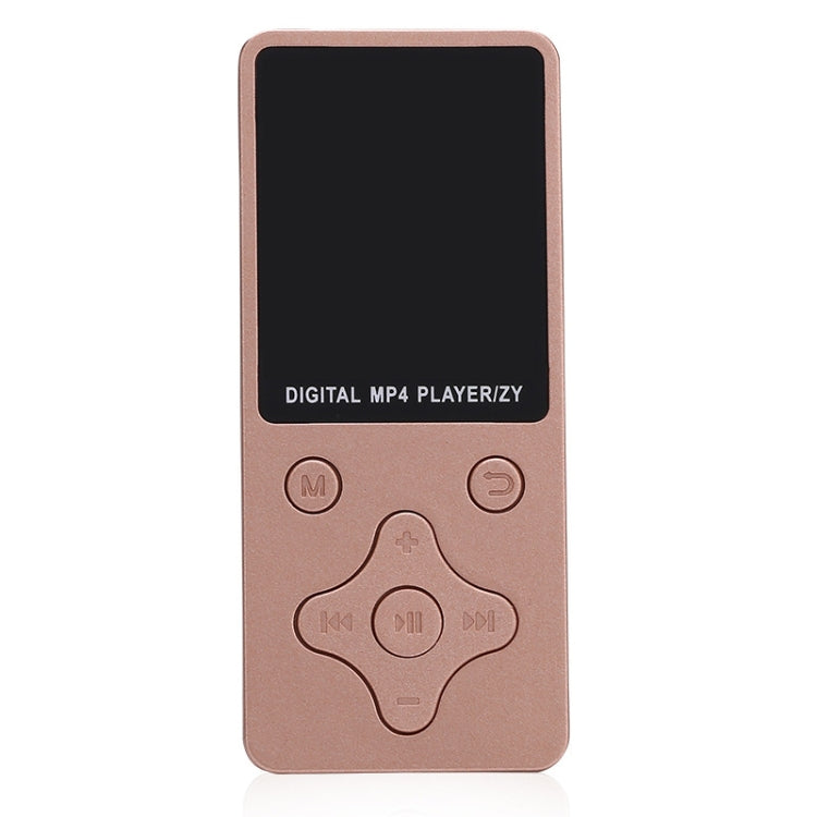T68 Card Lossless Sound Quality Ultra-thin HD Video MP4 Player(Rose Gold) - MP4 Player by PMC TechLife | Online Shopping South Africa | PMC TechLife | Buy Now Pay Later Mobicred