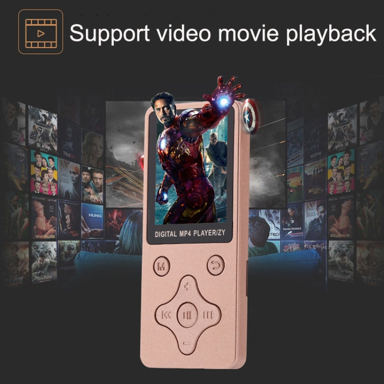 T68 Card Lossless Sound Quality Ultra-thin HD Video MP4 Player(White) - MP4 Player by PMC TechLife | Online Shopping South Africa | PMC TechLife | Buy Now Pay Later Mobicred