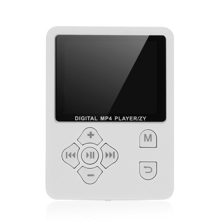 T69 Card Lyrics Synchronization Lossless Sound Quality MP4 Player, Style: Cross Button(White) - MP4 Player by PMC TechLife | Online Shopping South Africa | PMC TechLife | Buy Now Pay Later Mobicred