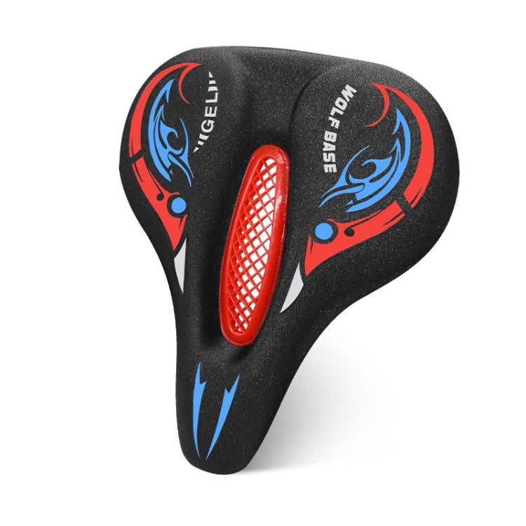Bicycle Seat Cover Thickened Silicone Shock-absorbing Saddle Cover(Red) - Bicycle Saddle by PMc TechLife | Online Shopping South Africa | PMc TechLife | Buy Now Pay Later Mobicred