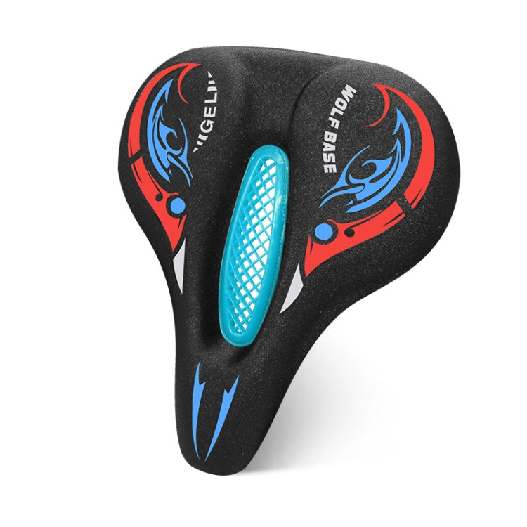 Bicycle Seat Cover Thickened Silicone Shock-absorbing Saddle Cover(Blue) - Bicycle Saddle by PMc TechLife | Online Shopping South Africa | PMc TechLife | Buy Now Pay Later Mobicred