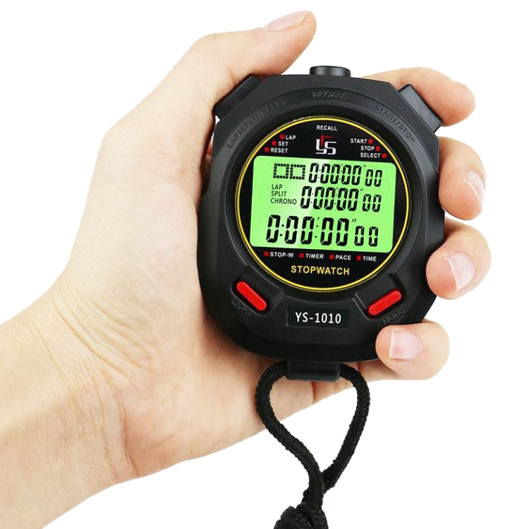 YS 3 Rows Display Luminous Stopwatch Timer Training Referee Stopwatch, Style: YS-1060 60 Memories - Pedometer by PMc TechLife | Online Shopping South Africa | PMc TechLife | Buy Now Pay Later Mobicred
