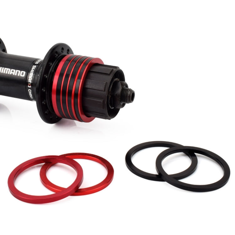 10 PCS FMFXTR Bicycle BB Middle Shaft Flying Wheel Cushion, Thickness: 1mm (Black) - Cap Component by FMFXTR | Online Shopping South Africa | PMC TechLife | Buy Now Pay Later Mobicred