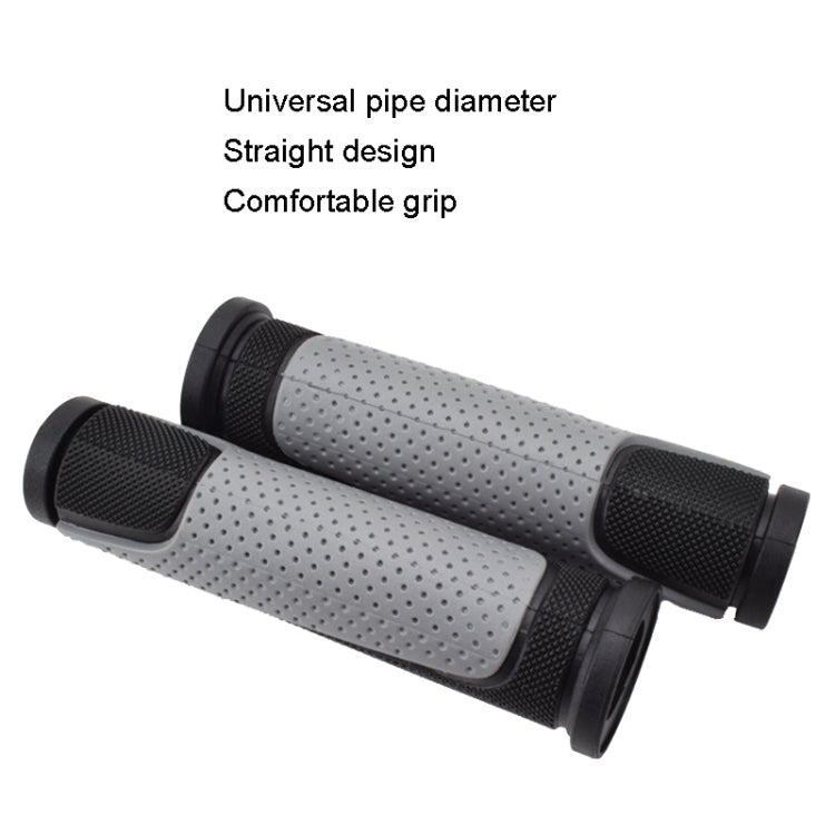1 Pair FMFXTR Bicycle Grips Mountain Bike Non-Slip Rubber Grips, Style: Double Color Double Pass - Bicycle Grips by FMFXTR | Online Shopping South Africa | PMc TechLife | Buy Now Pay Later Mobicred