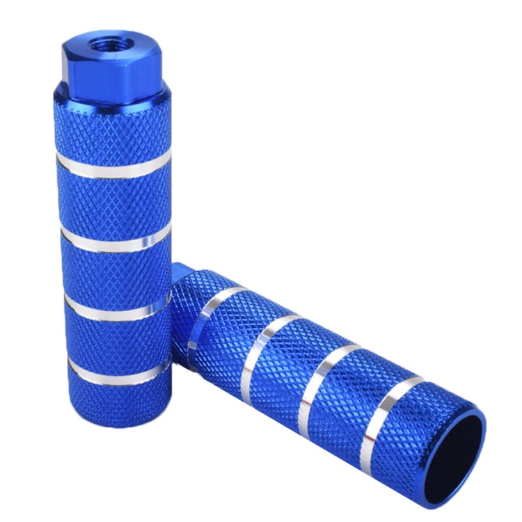 FMFXTR Bicycle Back Seat Foot Pedal Universal Back Rear Post, Color: Blue Large Hole Long - Pedals by FMFXTR | Online Shopping South Africa | PMc TechLife | Buy Now Pay Later Mobicred