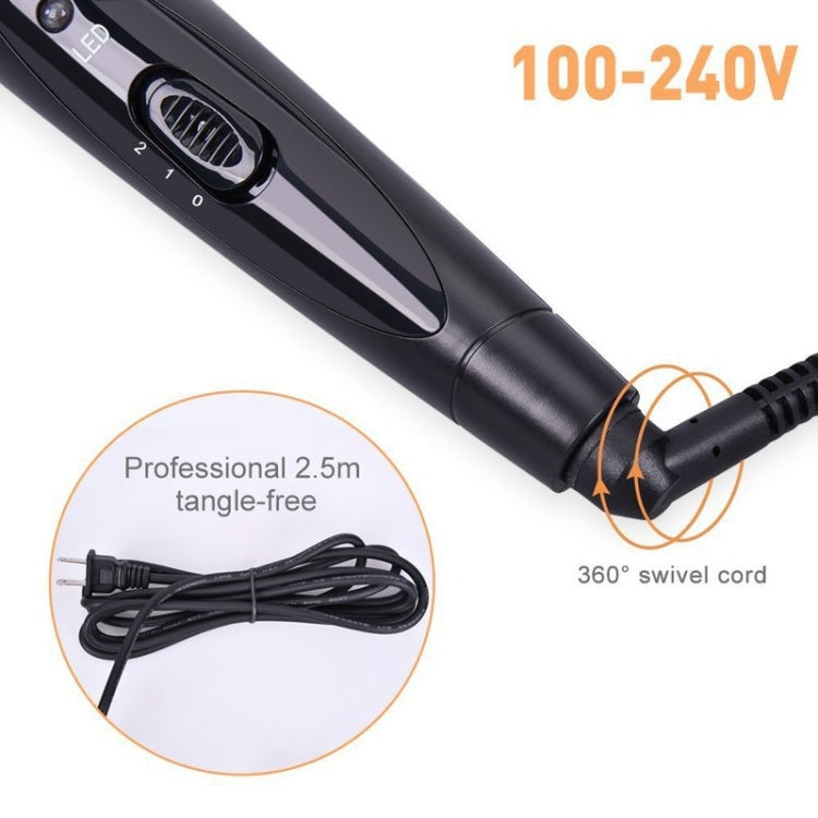 6 In 1 Tube Changed LED Display Tourmaline Ceramic Hair Curler(UK Plug+3) - free shipping - PMC TechLife - Order now!
