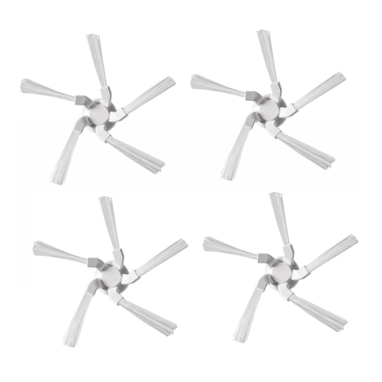 4 PCS Side Brushes Replacement  Accessories for XiaoMi  Mijia Dreame Bot W10 /W10 Pro - For Xiaomi Accessories by PMc TechLife | Online Shopping South Africa | PMc TechLife | Buy Now Pay Later Mobicred
