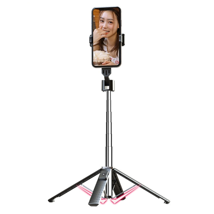Mobile Phone Live Bracket Bluetooth Telescopic Selfie Tripod, High: 100CM (Stainless Steel) - free shipping - PMC TechLife - Order now!