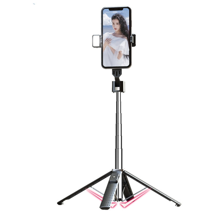 Phone Live Bracket Bluetooth Selfie Tripod, High: 102CM (Stainless Steel + Single Fill Light) - Selfie Sticks by PMC TechLife | Online Shopping South Africa | PMC TechLife | Buy Now Pay Later Mobicred
