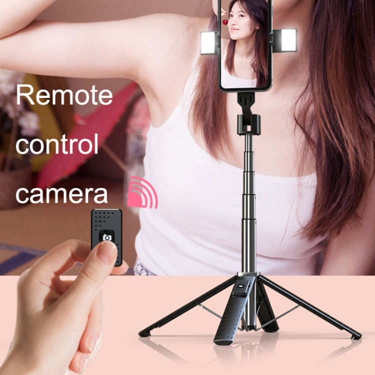 Phone Live Bracket Bluetooth Selfie Tripod, High: 102CM (Stainless Steel + Single Fill Light) - Selfie Sticks by PMC TechLife | Online Shopping South Africa | PMC TechLife | Buy Now Pay Later Mobicred
