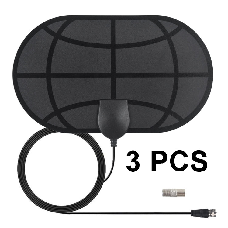 3 PCS HDTV Antenna Mini HD Digital TV Antenna - DVB-T & Simulation Antenna by PMC TechLife | Online Shopping South Africa | PMC TechLife | Buy Now Pay Later Mobicred