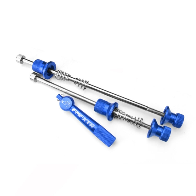FMFXTR Mountain Bicycles Flower Drum Fast Disassembly Rod(Blue) - Quick Release by FMFXTR | Online Shopping South Africa | PMC TechLife | Buy Now Pay Later Mobicred