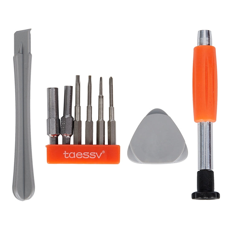 taessv Game Console Disassembly Screwdriver Set For Nintendo Switch, Specification: Orange ���9 PCS) - Switch Spare Parts by PMC TechLife | Online Shopping South Africa | PMC TechLife