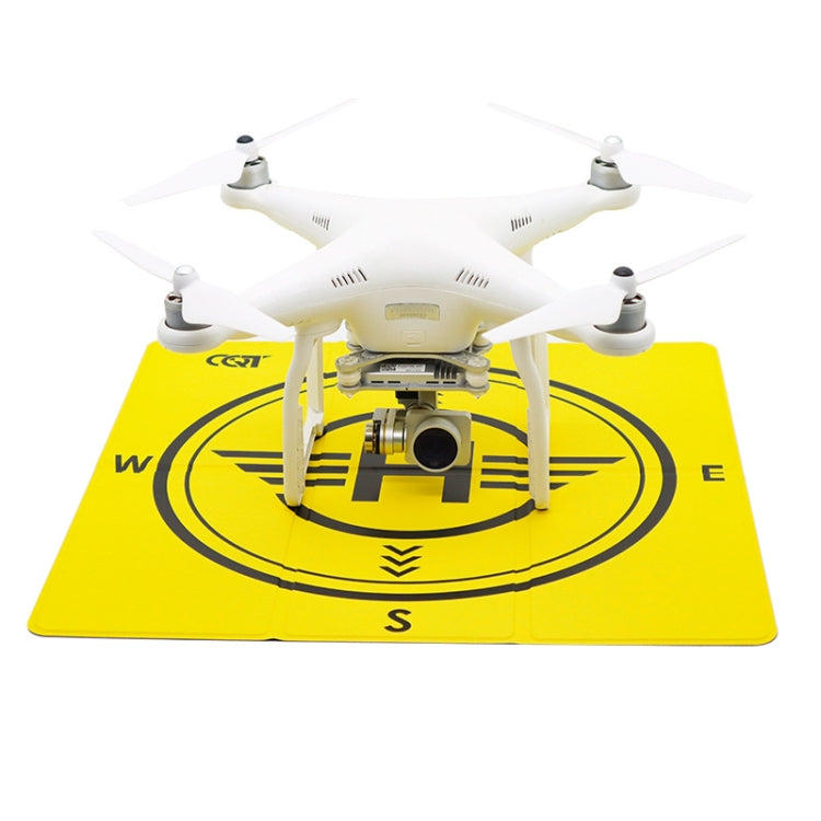 Outdoor Aerial Photography Double-sided Landing Pad For DJI Mavic 3 / Air 2 / Air 2S(Yellow + Black) - Parking Apron by PMC TechLife | Online Shopping South Africa | PMC TechLife