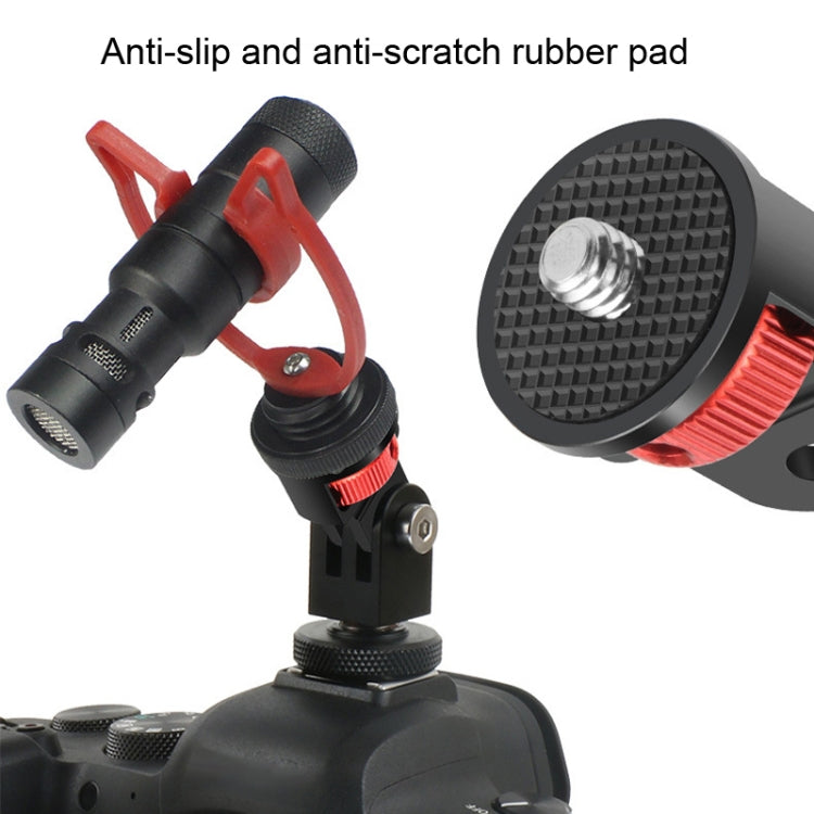 1/4 Inch Screw Converter Tripod Adapter for Sport Camera(Red Titanium) - Connection Mount by null | Online Shopping South Africa | PMC TechLife | Buy Now Pay Later Mobicred