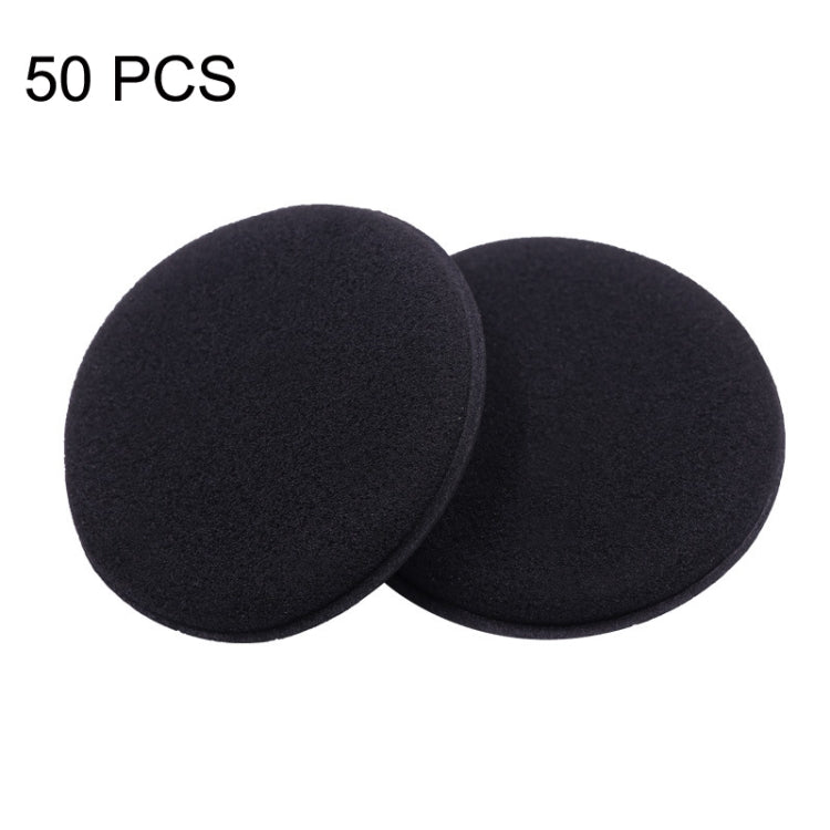 50 PCS Waxing Sponge Cars With Round Edge Car Washing Car Wax Maintenance Polished Sponge(Black) - free shipping - PMC TechLife - Order now!