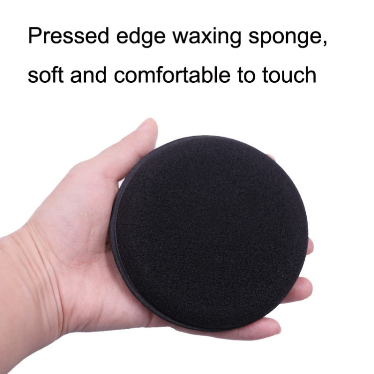 50 PCS Waxing Sponge Cars With Round Edge Car Washing Car Wax Maintenance Polished Sponge(Black) - free shipping - PMC TechLife - Order now!