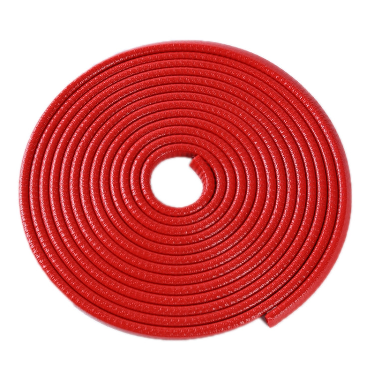 5m U-shaped Non-stick Car Rubber Seal Bumper(Red) - Anti Collision Sticker by PMC TechLife | Online Shopping South Africa | PMC TechLife | Buy Now Pay Later Mobicred