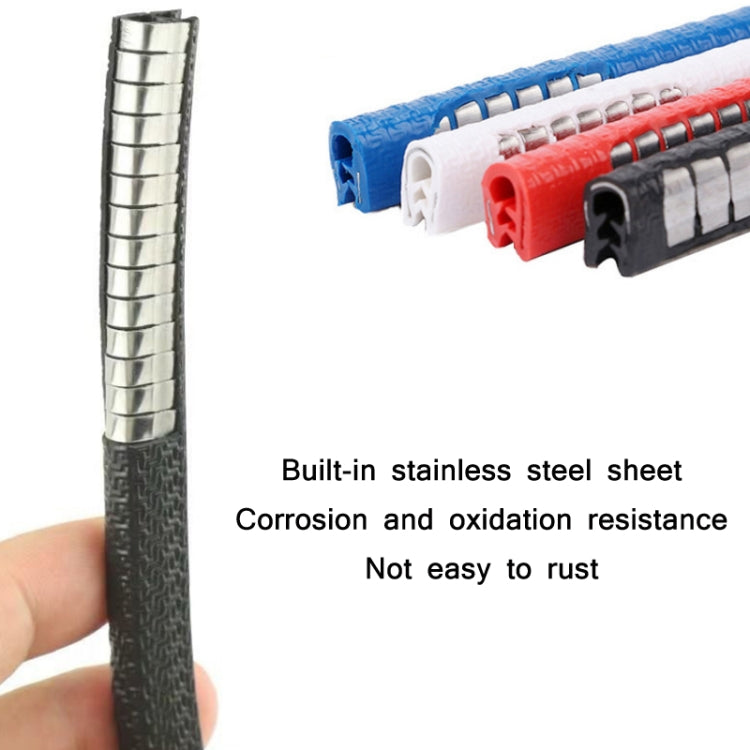 5m U-shaped Non-stick Car Rubber Seal Bumper(Red) - Anti Collision Sticker by PMC TechLife | Online Shopping South Africa | PMC TechLife | Buy Now Pay Later Mobicred