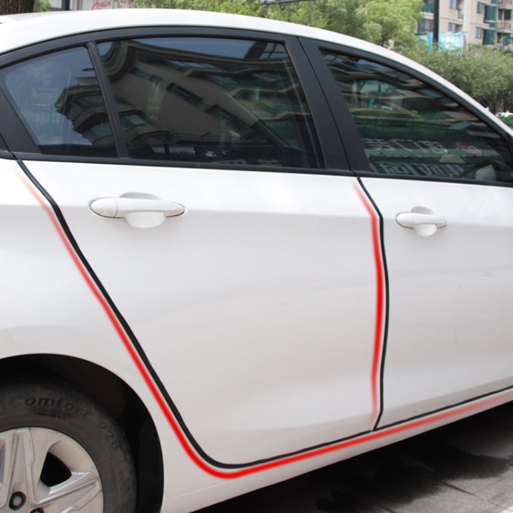 5m U-shaped Non-stick Car Rubber Seal Bumper(Red) - Anti Collision Sticker by PMC TechLife | Online Shopping South Africa | PMC TechLife | Buy Now Pay Later Mobicred