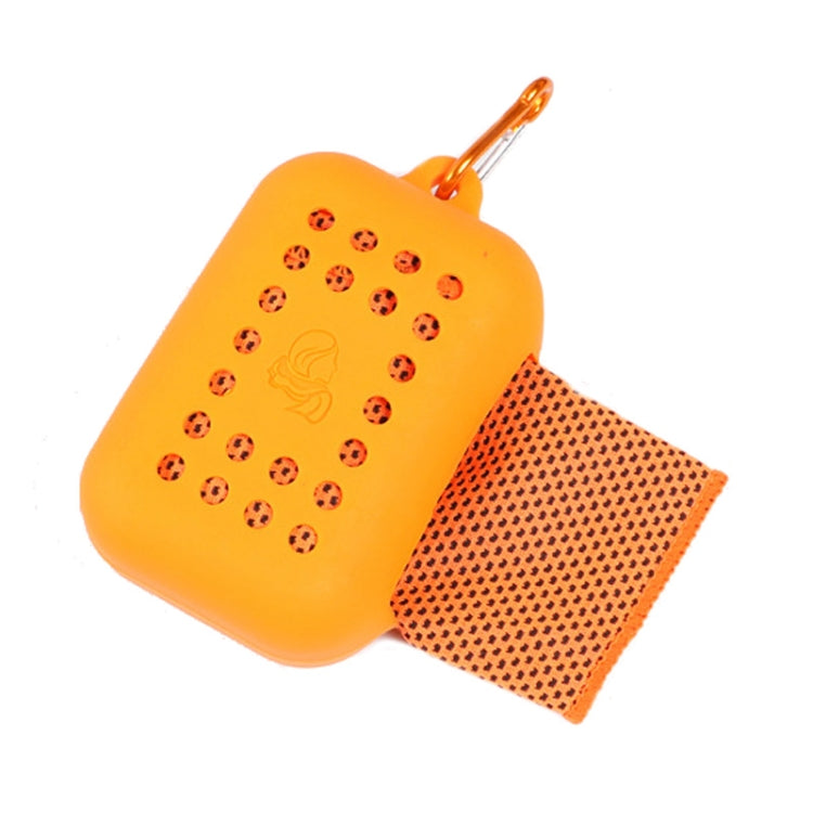 30x90cm Summer Fitness Cold Sports Towel To Cool Down Ice Cold Towel(Bright Orange) - Sports Towels by PMC TechLife | Online Shopping South Africa | PMC TechLife | Buy Now Pay Later Mobicred