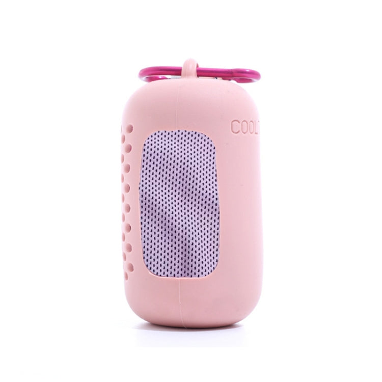 30x90cm Summer Fitness Cold Sports Towel To Cool Down Ice Cold Towel(Cylindrical Pink) - Sports Towels by PMC TechLife | Online Shopping South Africa | PMC TechLife | Buy Now Pay Later Mobicred