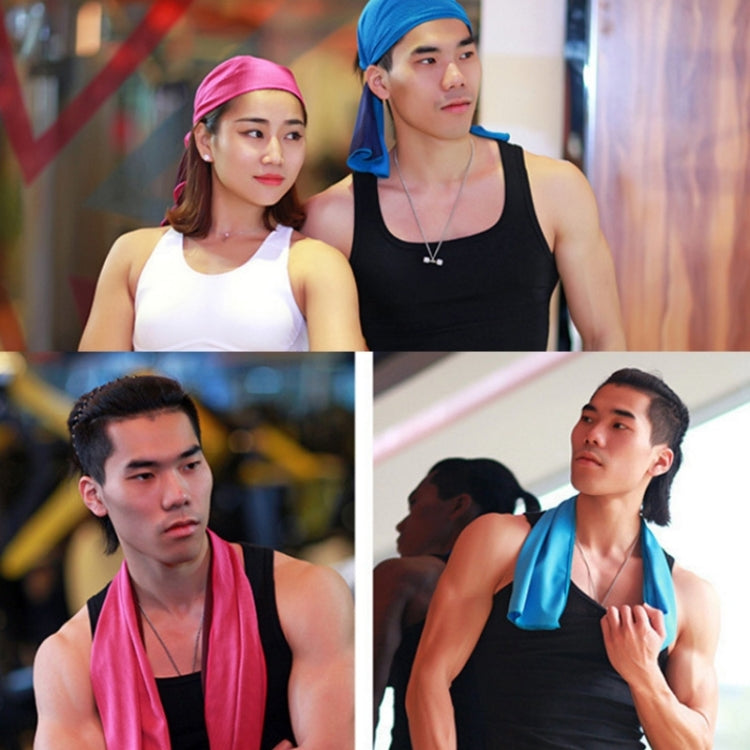 30x90cm Summer Fitness Cold Sports Towel To Cool Down Ice Cold Towel(Cylindrical Sky Blue) - Sports Towels by PMC TechLife | Online Shopping South Africa | PMC TechLife | Buy Now Pay Later Mobicred