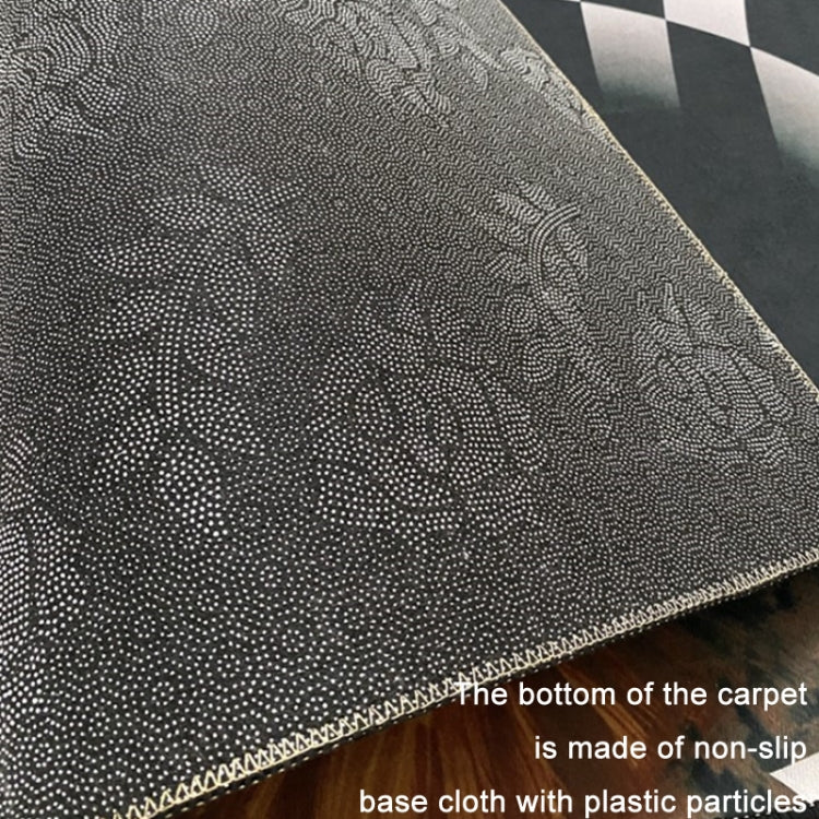 3D Geometric Stereo Trap Vision Living Room Bedroom Carpet, Size: 40x60cm(Rectangular Vision G) - Mats by PMC TechLife | Online Shopping South Africa | PMC TechLife