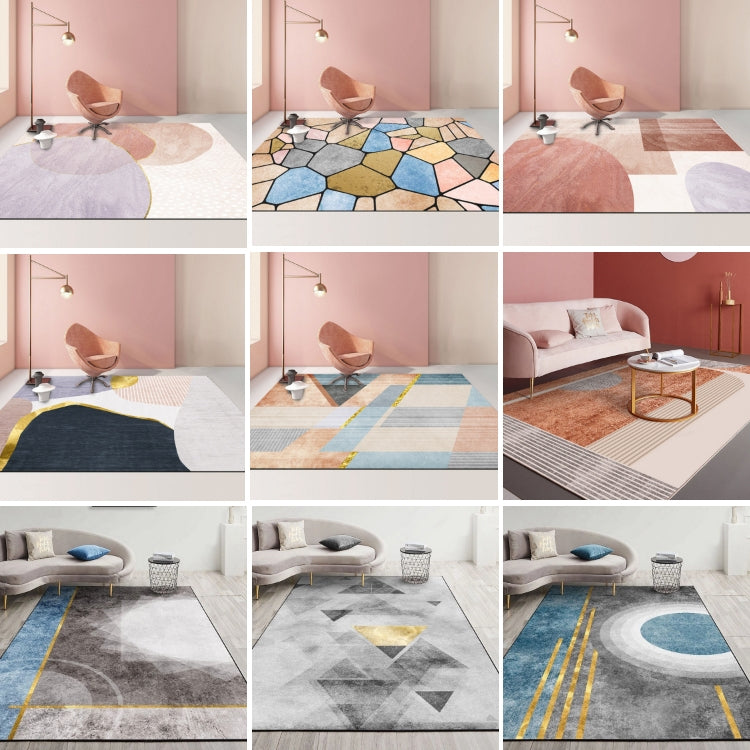 Modern Abstract Geometric Living Room Rug Coffee Table Cushion, Size: 80x120cm(16) - Mats by PMC TechLife | Online Shopping South Africa | PMC TechLife | Buy Now Pay Later Mobicred