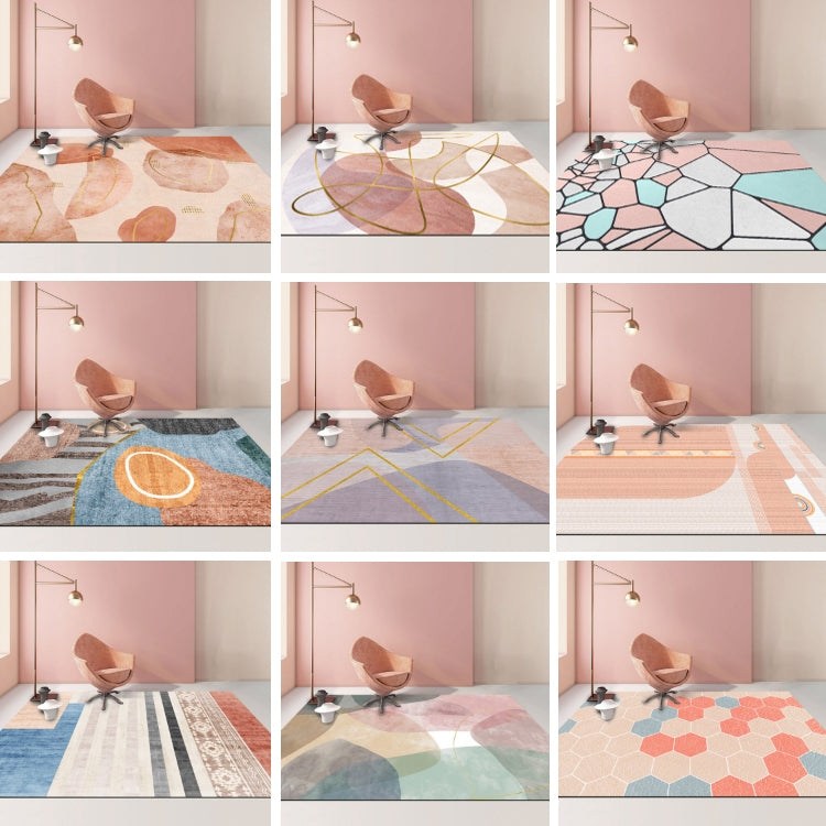 Modern Abstract Geometric Living Room Rug Coffee Table Cushion, Size: 120x160cm(01) - Mats by PMC TechLife | Online Shopping South Africa | PMC TechLife | Buy Now Pay Later Mobicred