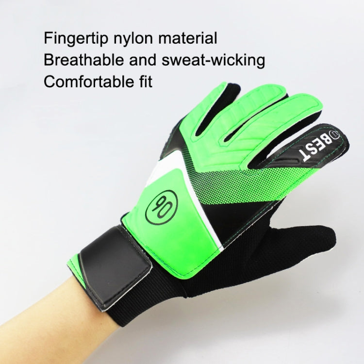 Children Football Goalkeeper Glove Latex Anti-Collision Goalkeeper Gloves, Size: 7(Blue) - Safety Gloves by PMC TechLife | Online Shopping South Africa | PMC TechLife | Buy Now Pay Later Mobicred
