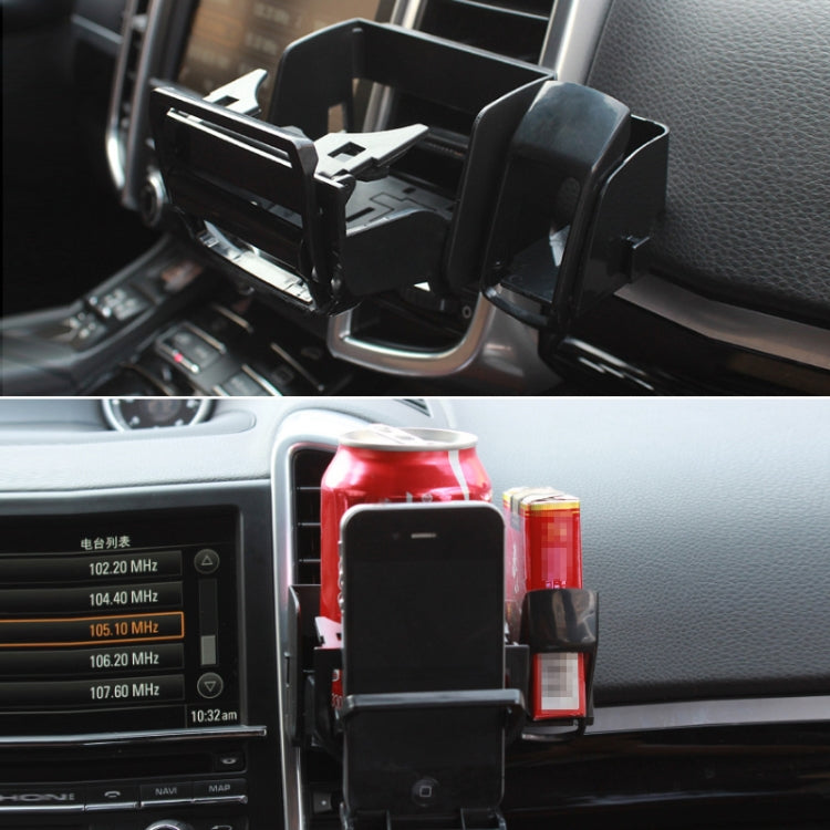 2 PCS SD-1012 Car Multifunctional Drink Holder Garbage Box(Blue) - Car Drink Holders by PMC TechLife | Online Shopping South Africa | PMC TechLife | Buy Now Pay Later Mobicred